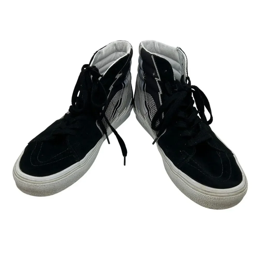 Vans Off The Wall SK8Hi Bolt Sneaker High Top Men's Skate Size 9 Black